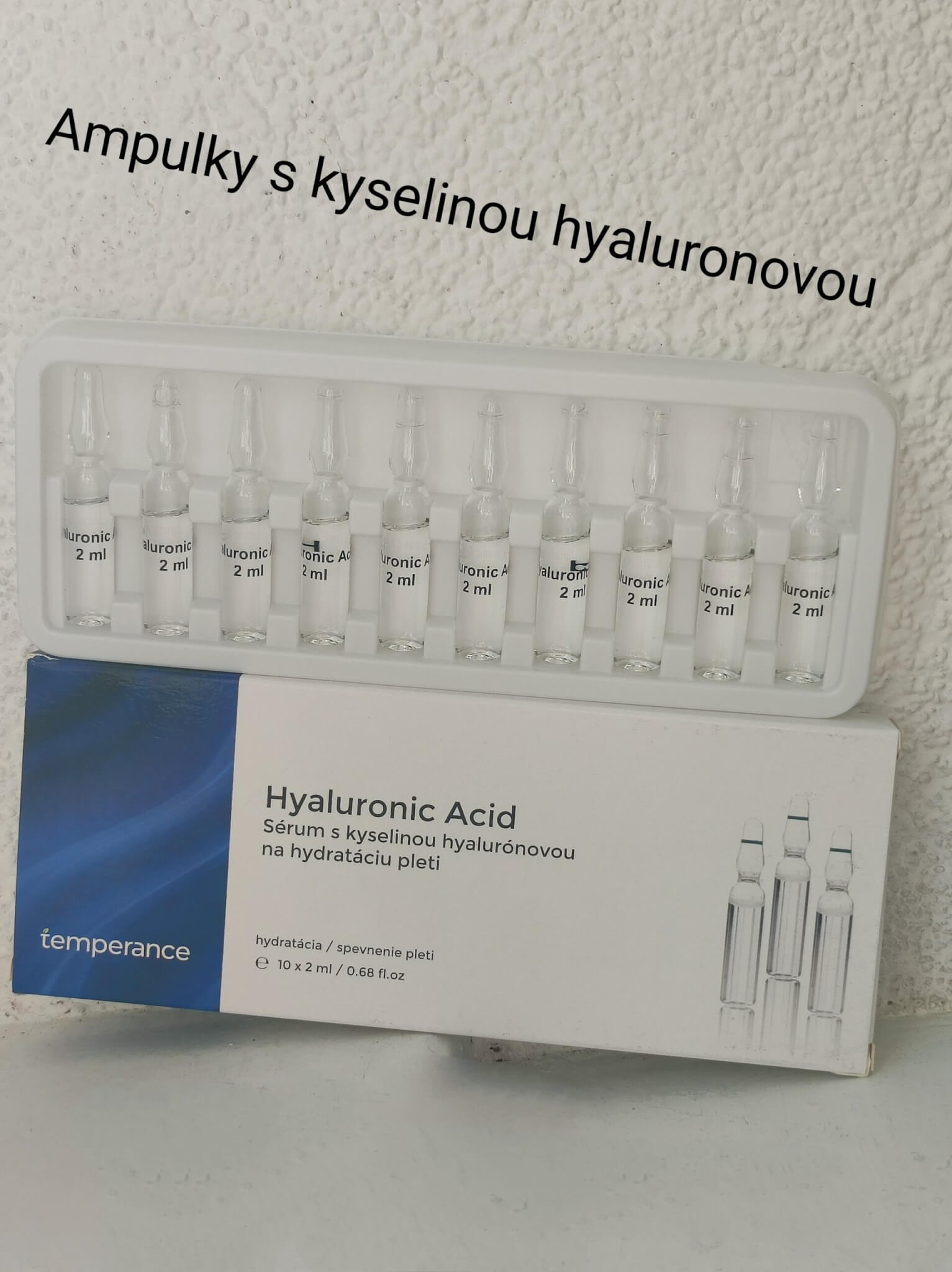 Ampulky sérum kyselina hyalurová