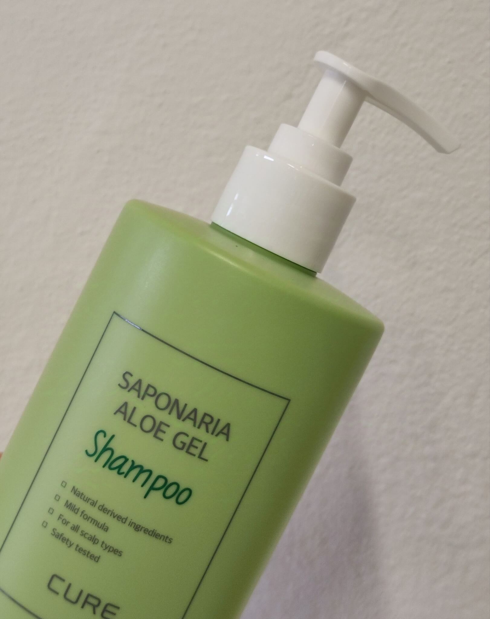 Gelový šampon aloe bez parabenů, silikonu, sulfátů