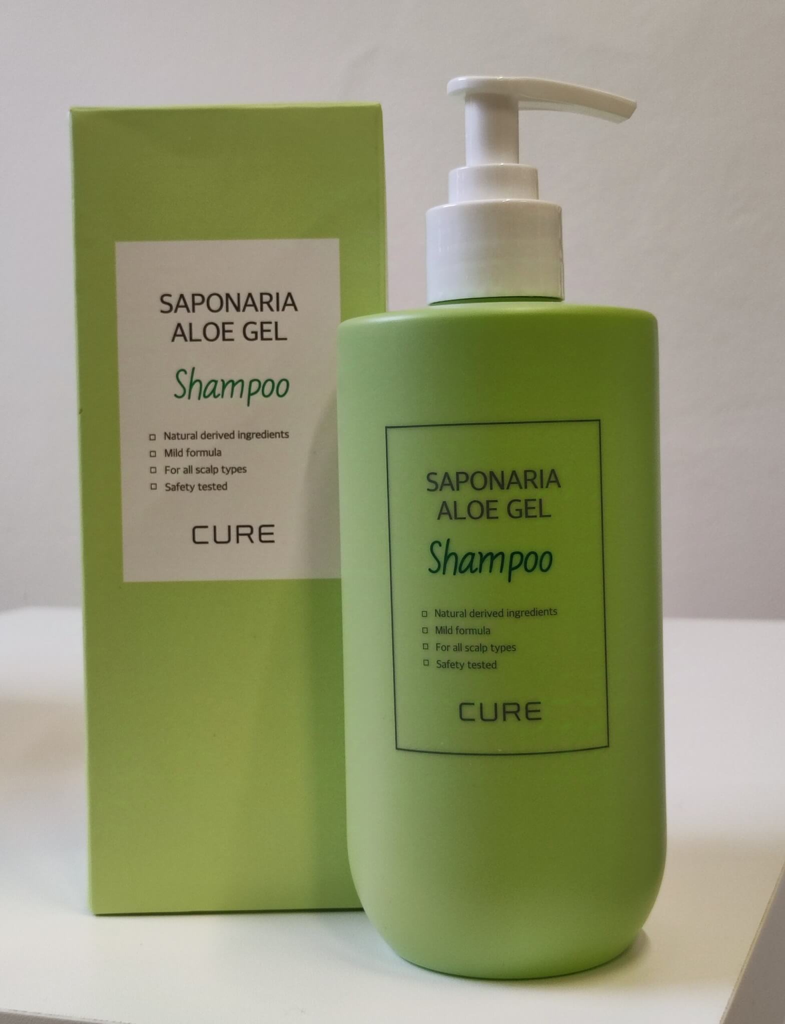 Kim Jeong Moon Aloe Cure Saponaria aloe gel shampoo