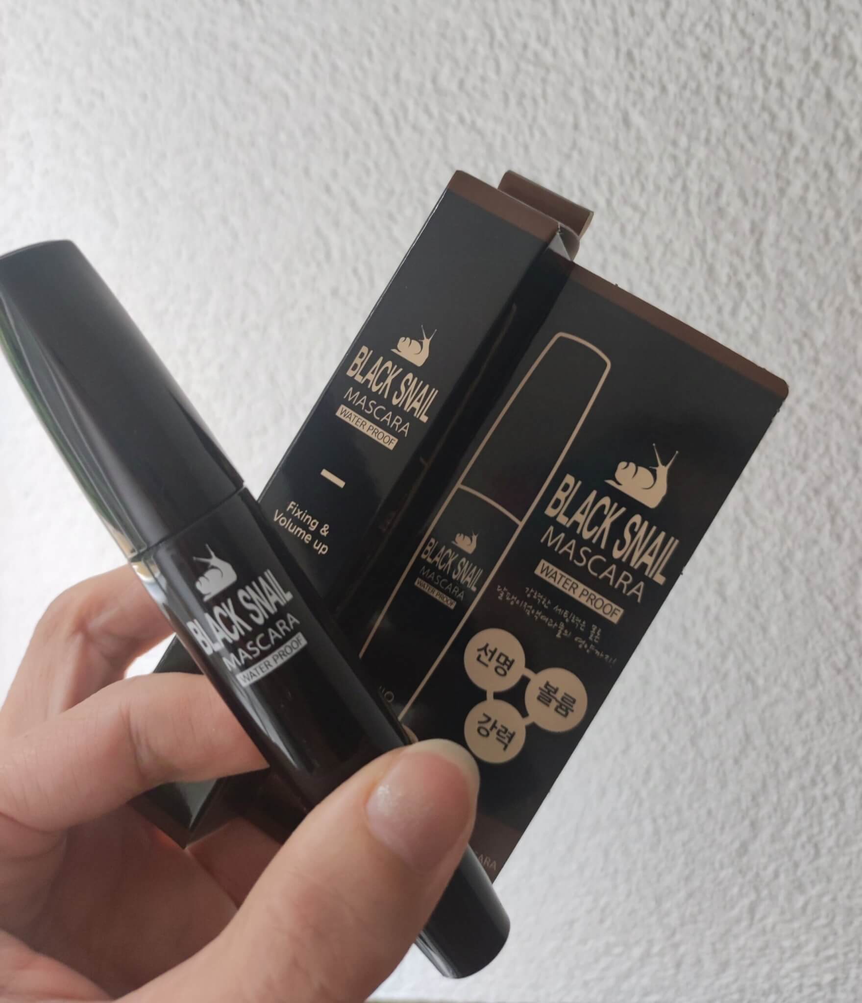 Anjo Black Snail Mascara řasenka se šnečím sérem 6