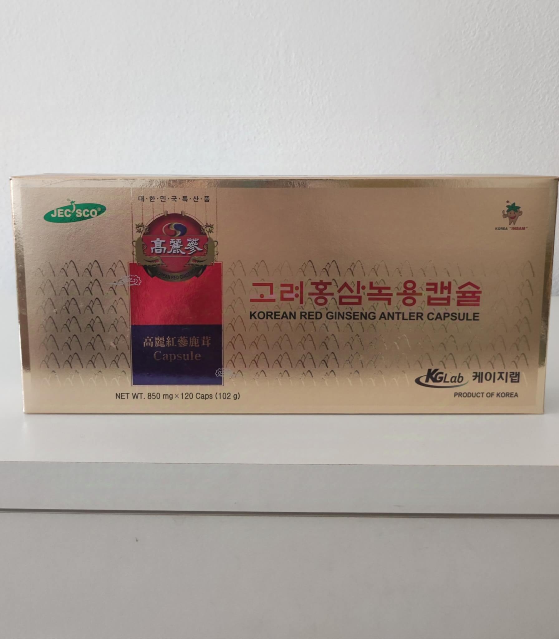 Červený ženšen Korea