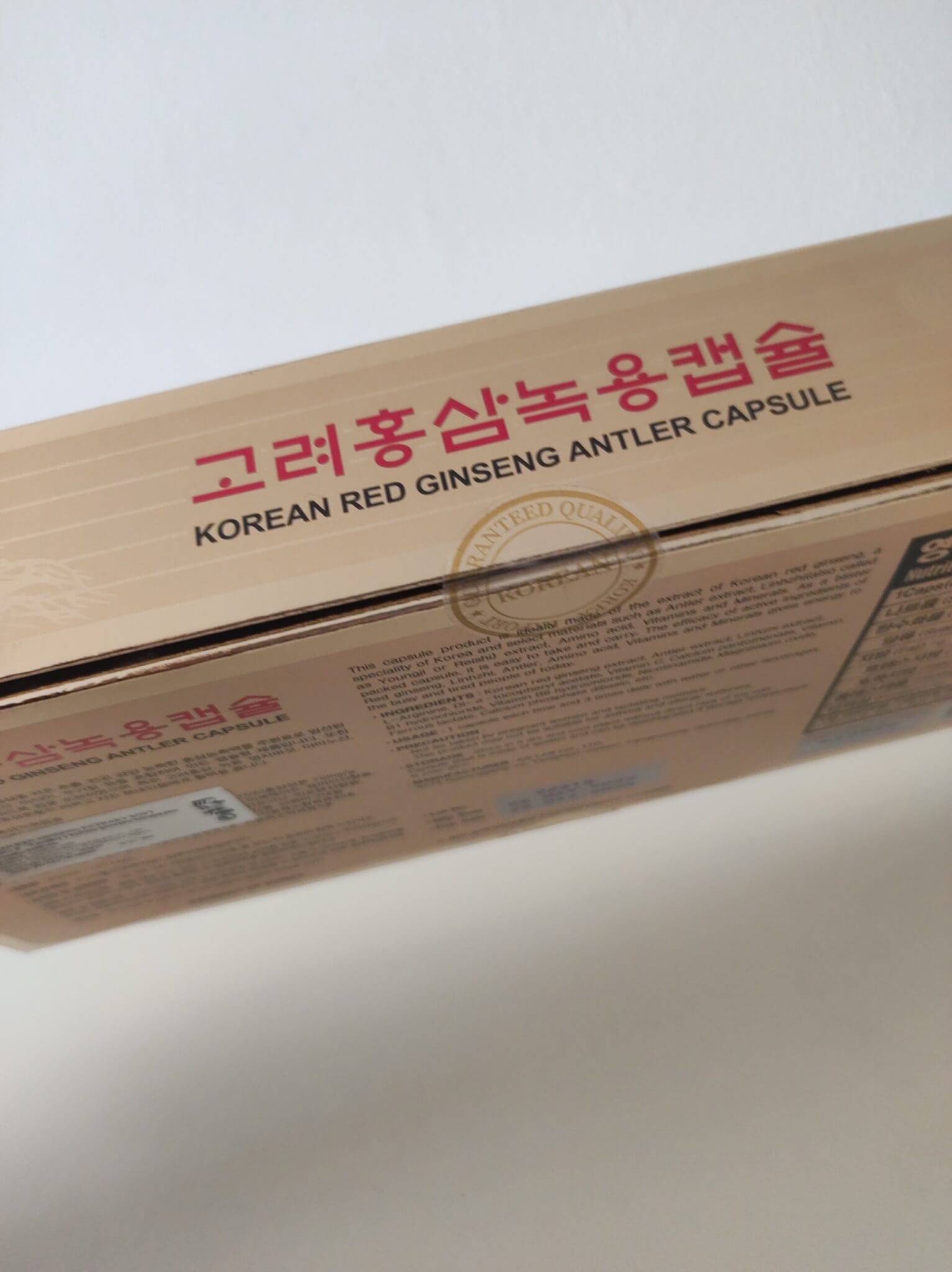 Korean Red Ginseng červený ženšen
