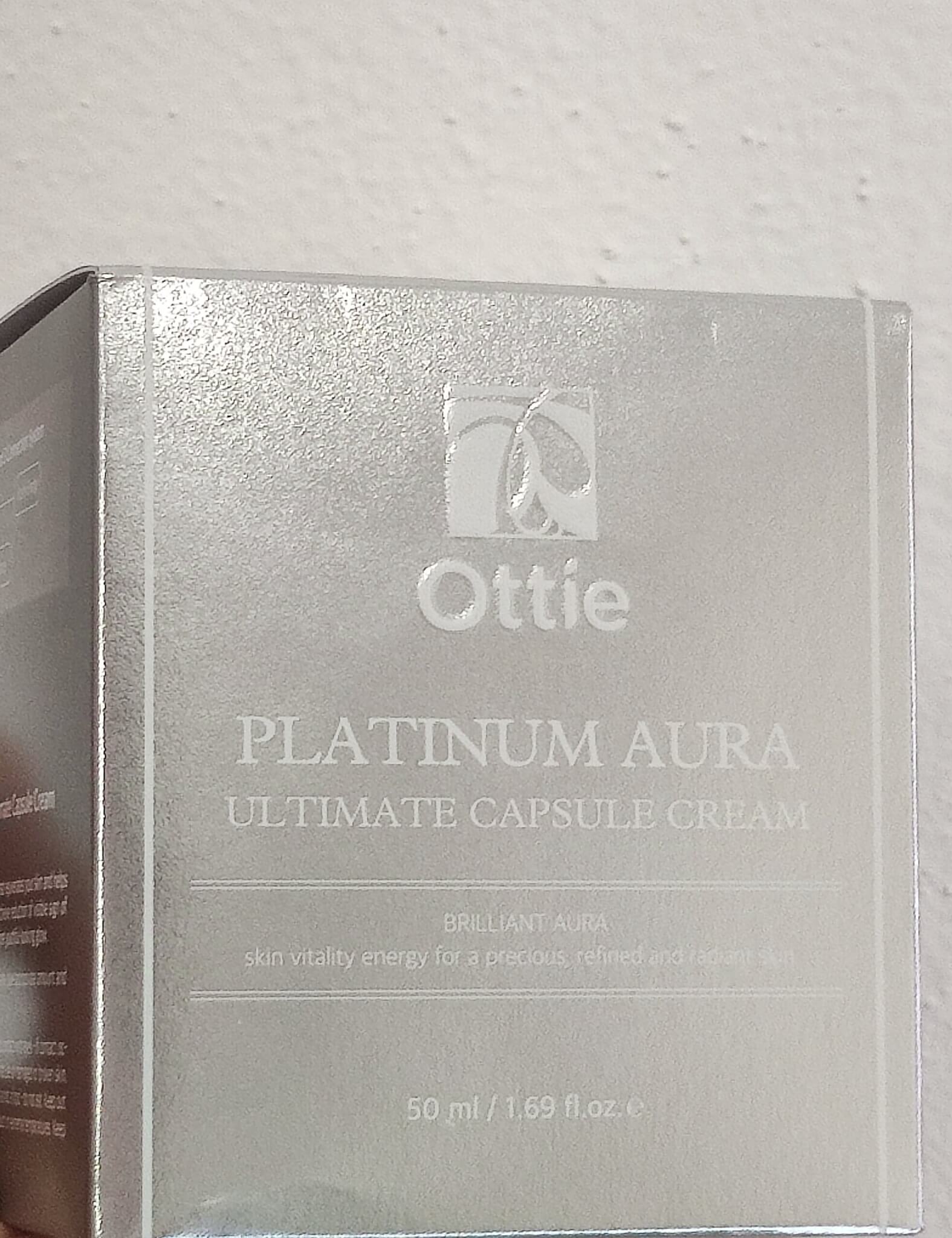 Ottie intenzivní protivráskový krém Aura Platinum